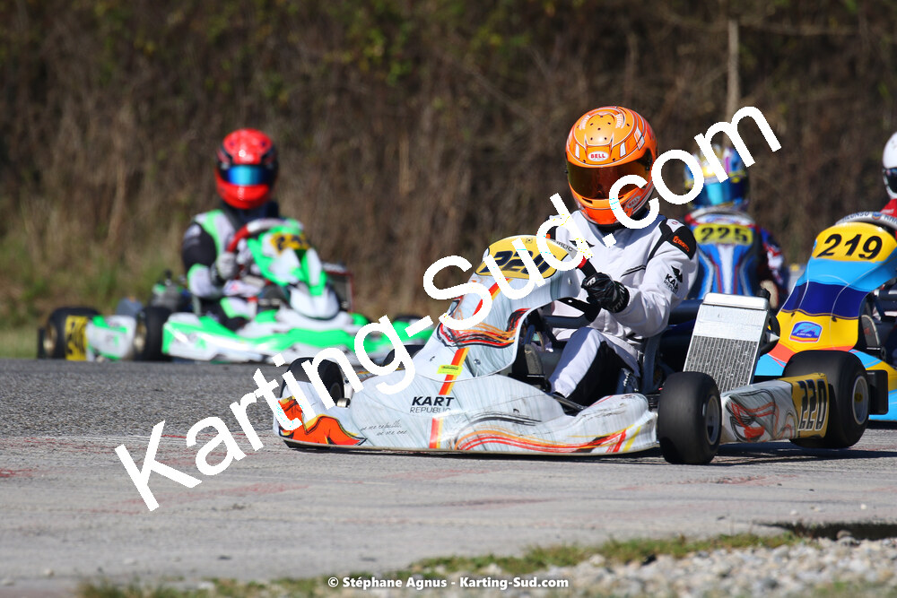 16 & 17/04/2022 : 3ème manche du Championnat du Sud 2022 au circuit d’Aigues-Vives (photos Stéphane Agnus) 2022 — karting