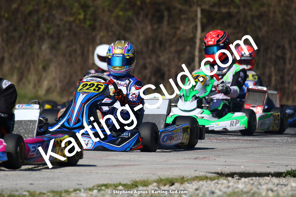 16 & 17/04/2022 : 3ème manche du Championnat du Sud 2022 au circuit d’Aigues-Vives (photos Stéphane Agnus) 2022 — karting