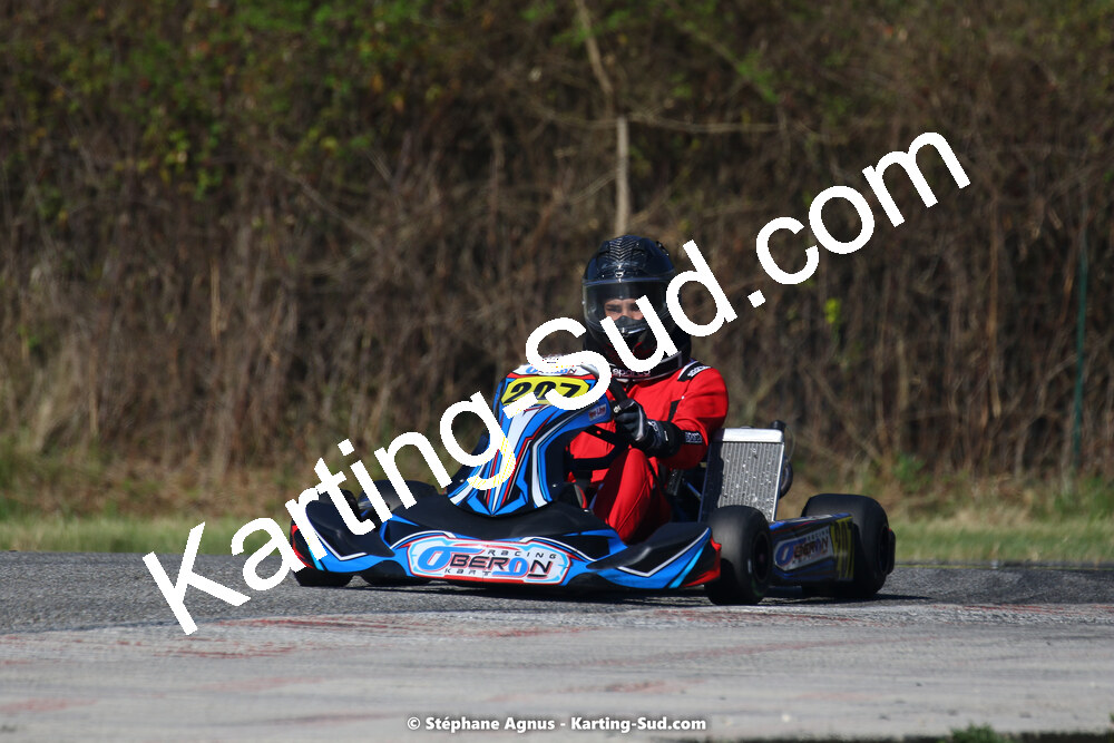16 & 17/04/2022 : 3ème manche du Championnat du Sud 2022 au circuit d’Aigues-Vives (photos Stéphane Agnus) 2022 — karting