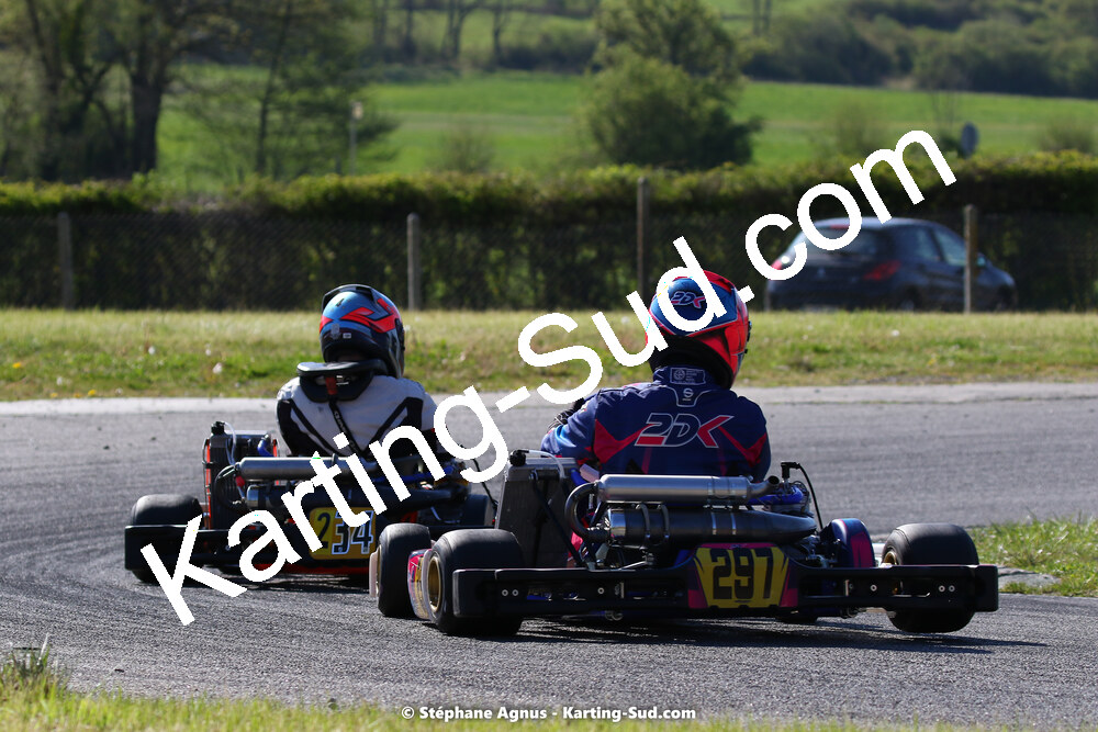 16 & 17/04/2022 : 3ème manche du Championnat du Sud 2022 au circuit d’Aigues-Vives (photos Stéphane Agnus) 2022 — karting