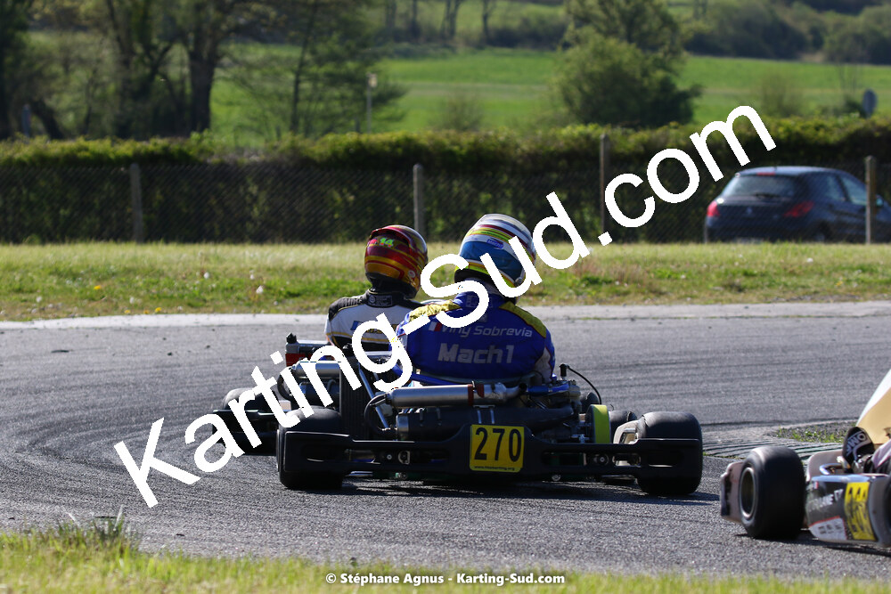 16 & 17/04/2022 : 3ème manche du Championnat du Sud 2022 au circuit d’Aigues-Vives (photos Stéphane Agnus) 2022 — karting