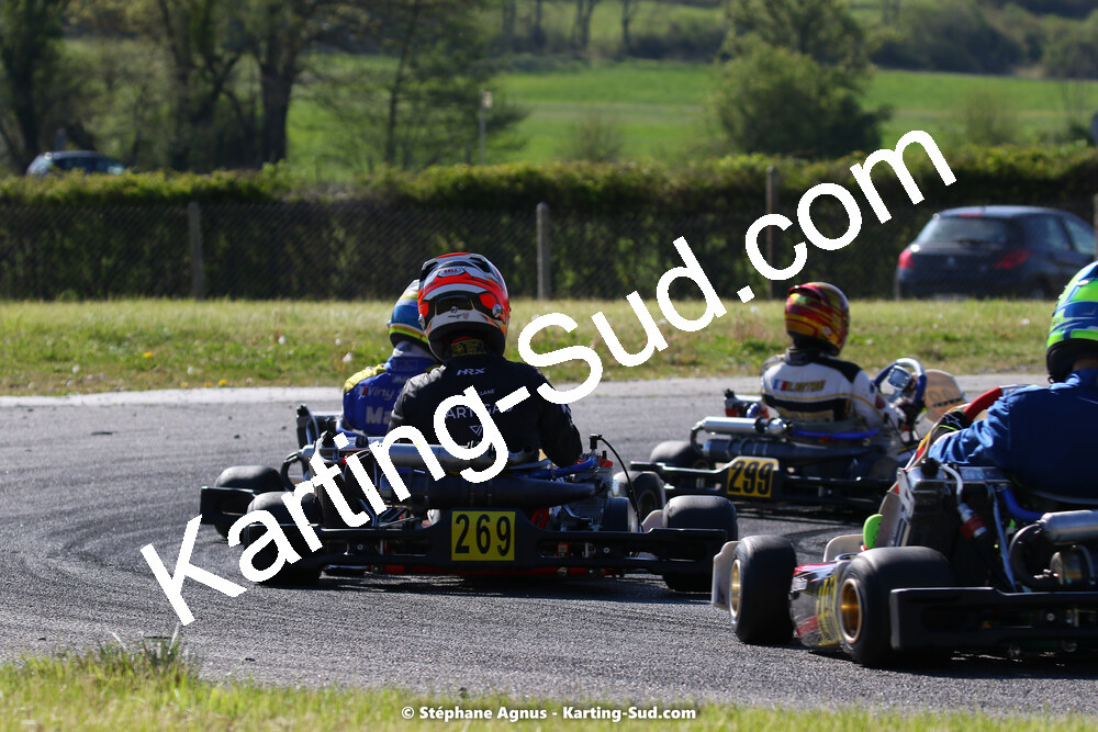 16 & 17/04/2022 : 3ème manche du Championnat du Sud 2022 au circuit d’Aigues-Vives (photos Stéphane Agnus) 2022 — karting