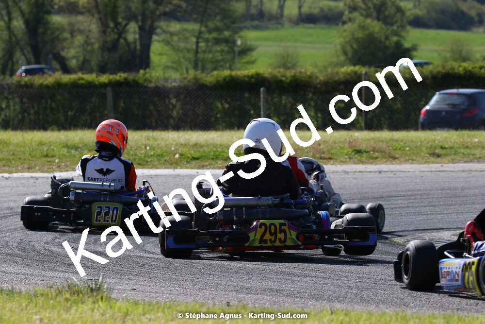 16 & 17/04/2022 : 3ème manche du Championnat du Sud 2022 au circuit d’Aigues-Vives (photos Stéphane Agnus) 2022 — karting