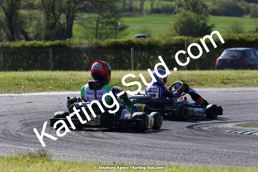 16 & 17/04/2022 : 3ème manche du Championnat du Sud 2022 au circuit d’Aigues-Vives (photos Stéphane Agnus) 2022 — karting