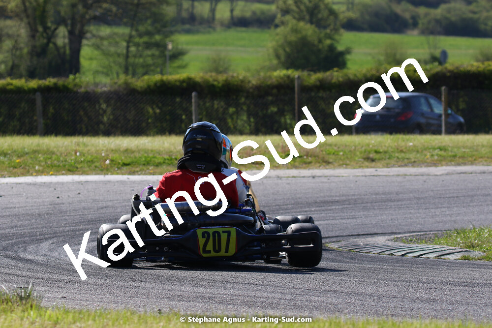 16 & 17/04/2022 : 3ème manche du Championnat du Sud 2022 au circuit d’Aigues-Vives (photos Stéphane Agnus) 2022 — karting