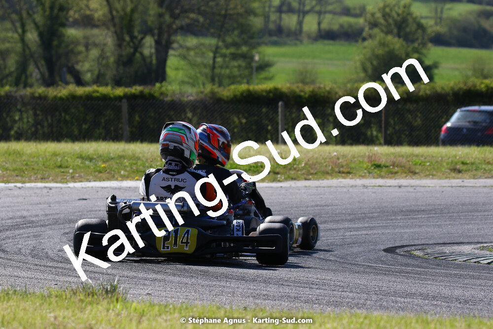 16 & 17/04/2022 : 3ème manche du Championnat du Sud 2022 au circuit d’Aigues-Vives (photos Stéphane Agnus) 2022 — karting