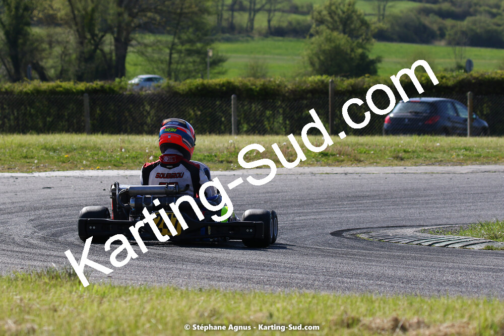 16 & 17/04/2022 : 3ème manche du Championnat du Sud 2022 au circuit d’Aigues-Vives (photos Stéphane Agnus) 2022 — karting