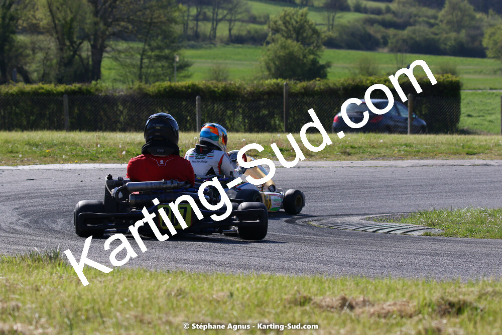 16 & 17/04/2022 : 3ème manche du Championnat du Sud 2022 au circuit d’Aigues-Vives (photos Stéphane Agnus) 2022 — karting