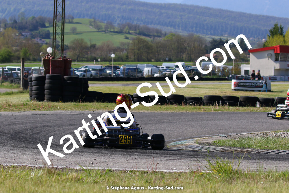16 & 17/04/2022 : 3ème manche du Championnat du Sud 2022 au circuit d’Aigues-Vives (photos Stéphane Agnus) 2022 — karting