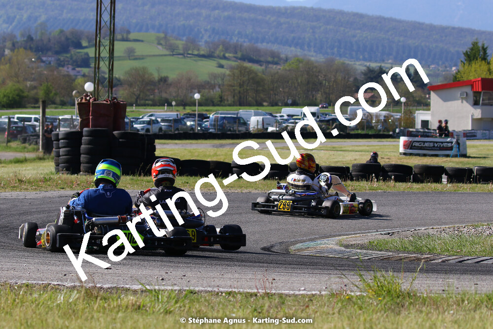 16 & 17/04/2022 : 3ème manche du Championnat du Sud 2022 au circuit d’Aigues-Vives (photos Stéphane Agnus) 2022 — karting