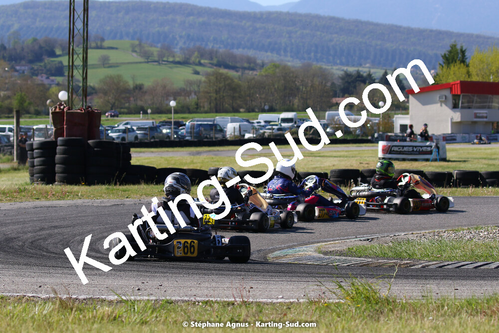 16 & 17/04/2022 : 3ème manche du Championnat du Sud 2022 au circuit d’Aigues-Vives (photos Stéphane Agnus) 2022 — karting