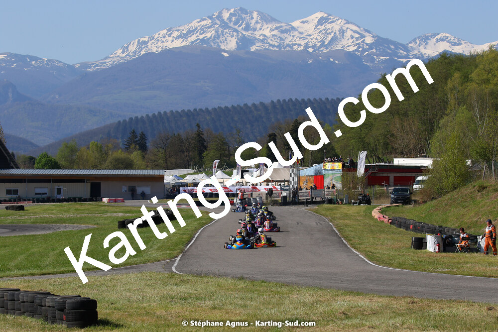 16 & 17/04/2022 : 3ème manche du Championnat du Sud 2022 au circuit d’Aigues-Vives (photos Stéphane Agnus) 2022 — karting