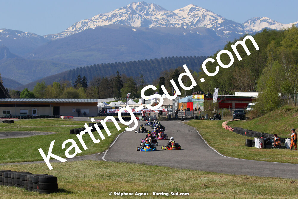 16 & 17/04/2022 : 3ème manche du Championnat du Sud 2022 au circuit d’Aigues-Vives (photos Stéphane Agnus) 2022 — karting