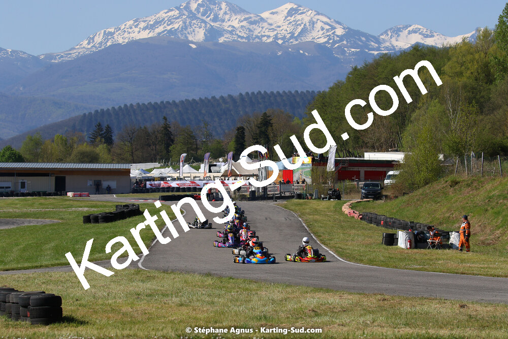 16 & 17/04/2022 : 3ème manche du Championnat du Sud 2022 au circuit d’Aigues-Vives (photos Stéphane Agnus) 2022 — karting