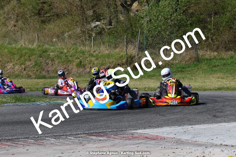 16 & 17/04/2022 : 3ème manche du Championnat du Sud 2022 au circuit d’Aigues-Vives (photos Stéphane Agnus) 2022 — karting
