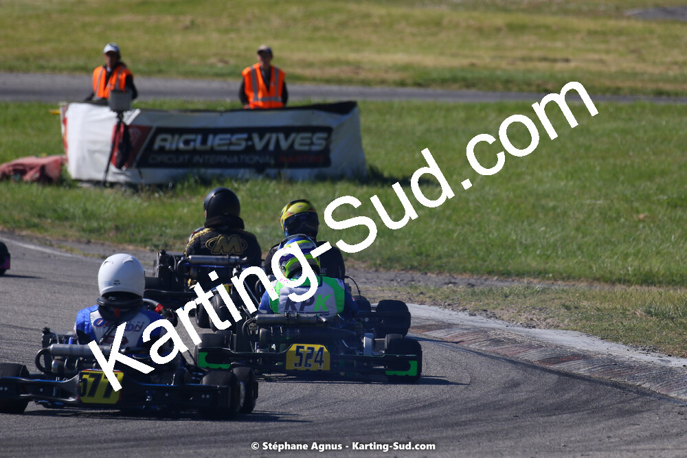 16 & 17/04/2022 : 3ème manche du Championnat du Sud 2022 au circuit d’Aigues-Vives (photos Stéphane Agnus) 2022 — karting