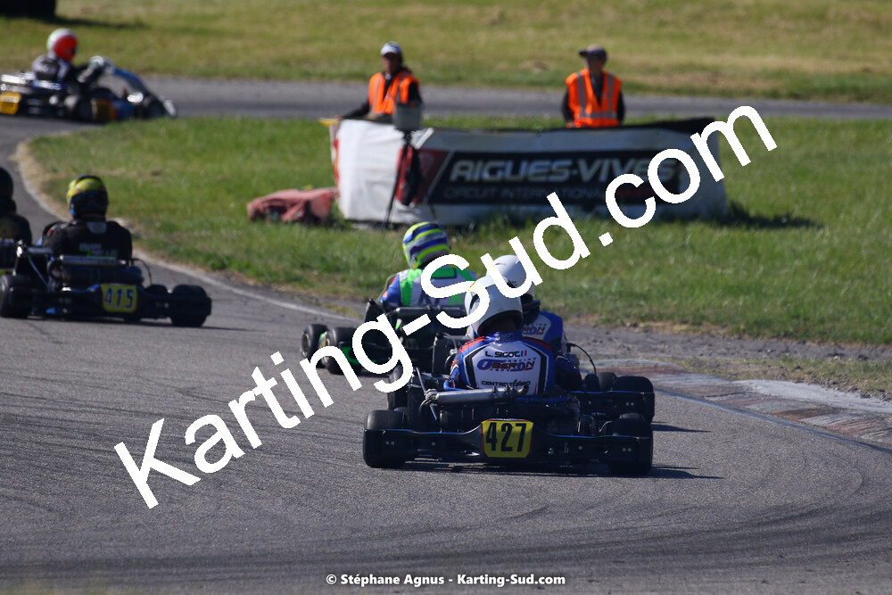 16 & 17/04/2022 : 3ème manche du Championnat du Sud 2022 au circuit d’Aigues-Vives (photos Stéphane Agnus) 2022 — karting