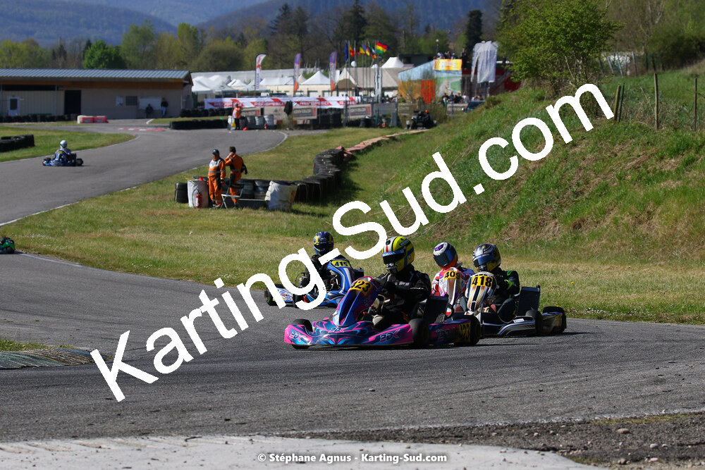 16 & 17/04/2022 : 3ème manche du Championnat du Sud 2022 au circuit d’Aigues-Vives (photos Stéphane Agnus) 2022 — karting