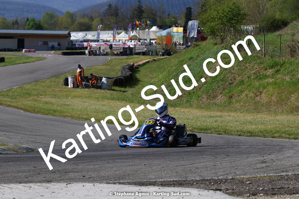 16 & 17/04/2022 : 3ème manche du Championnat du Sud 2022 au circuit d’Aigues-Vives (photos Stéphane Agnus) 2022 — karting