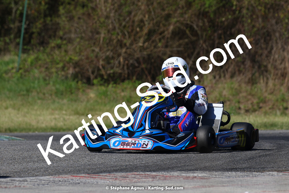 16 & 17/04/2022 : 3ème manche du Championnat du Sud 2022 au circuit d’Aigues-Vives (photos Stéphane Agnus) 2022 — karting