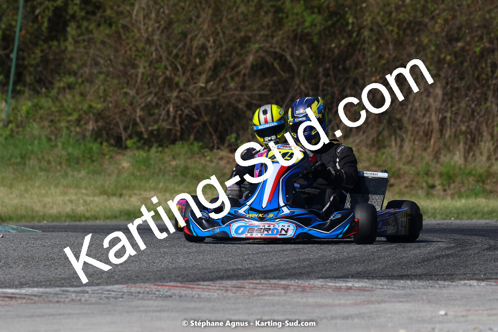 16 & 17/04/2022 : 3ème manche du Championnat du Sud 2022 au circuit d’Aigues-Vives (photos Stéphane Agnus) 2022 — karting