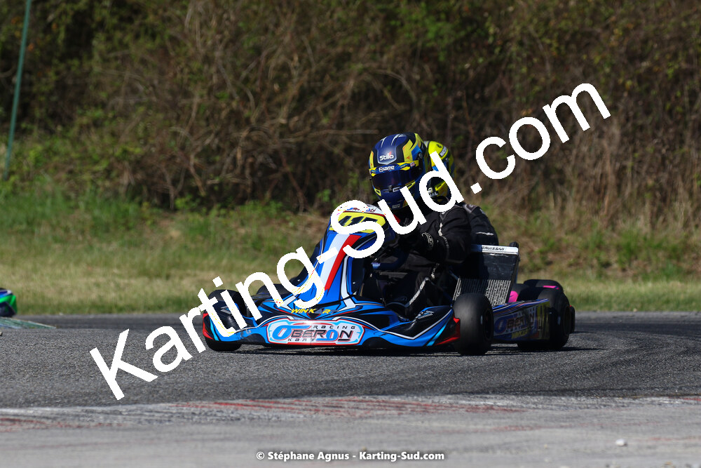 16 & 17/04/2022 : 3ème manche du Championnat du Sud 2022 au circuit d’Aigues-Vives (photos Stéphane Agnus) 2022 — karting