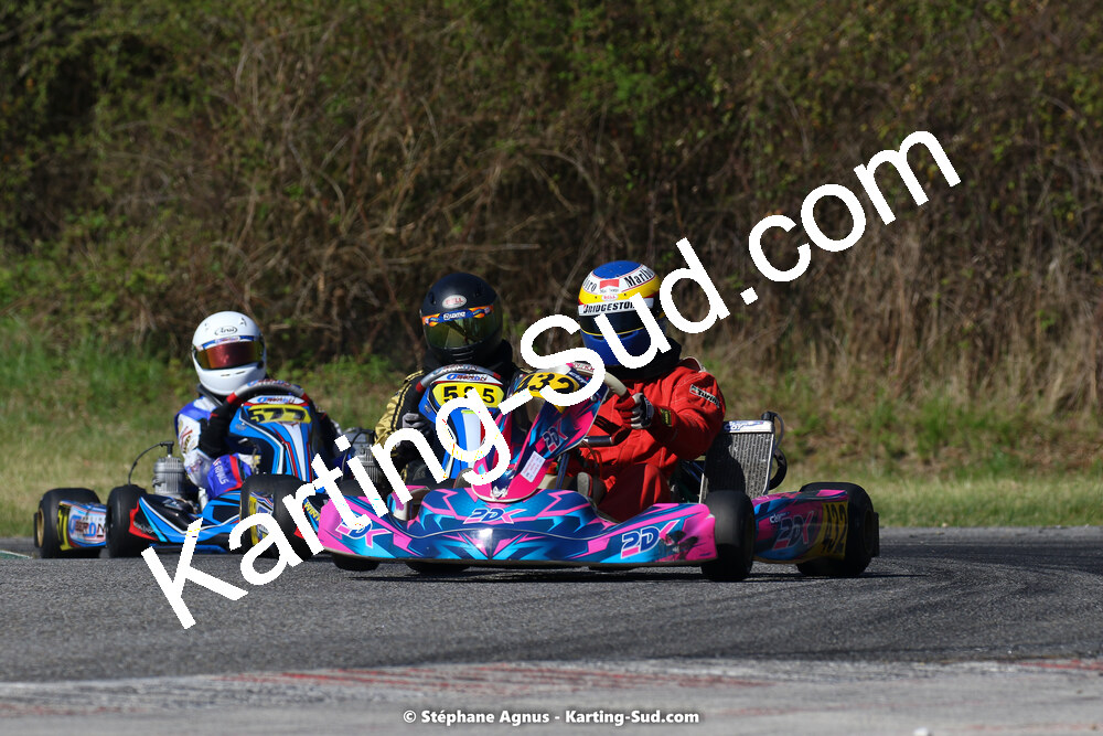 16 & 17/04/2022 : 3ème manche du Championnat du Sud 2022 au circuit d’Aigues-Vives (photos Stéphane Agnus) 2022 — karting