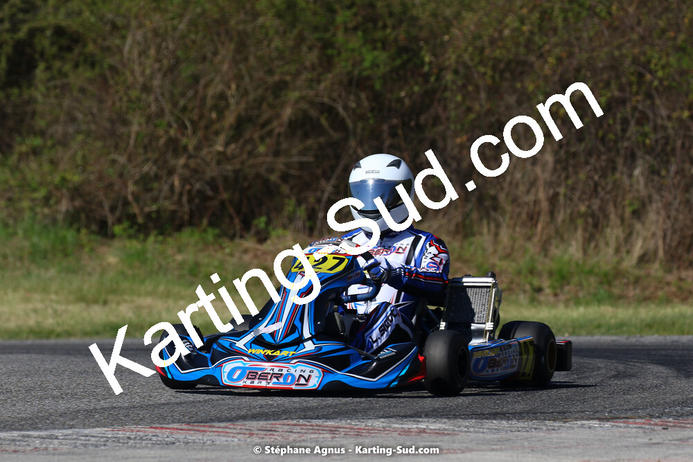 16 & 17/04/2022 : 3ème manche du Championnat du Sud 2022 au circuit d’Aigues-Vives (photos Stéphane Agnus) 2022 — karting