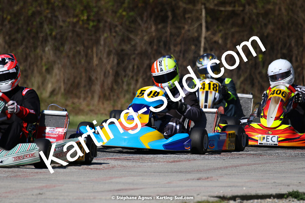 16 & 17/04/2022 : 3ème manche du Championnat du Sud 2022 au circuit d’Aigues-Vives (photos Stéphane Agnus) 2022 — karting
