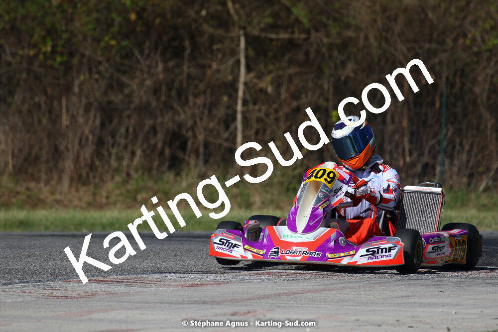 16 & 17/04/2022 : 3ème manche du Championnat du Sud 2022 au circuit d’Aigues-Vives (photos Stéphane Agnus) 2022 — karting