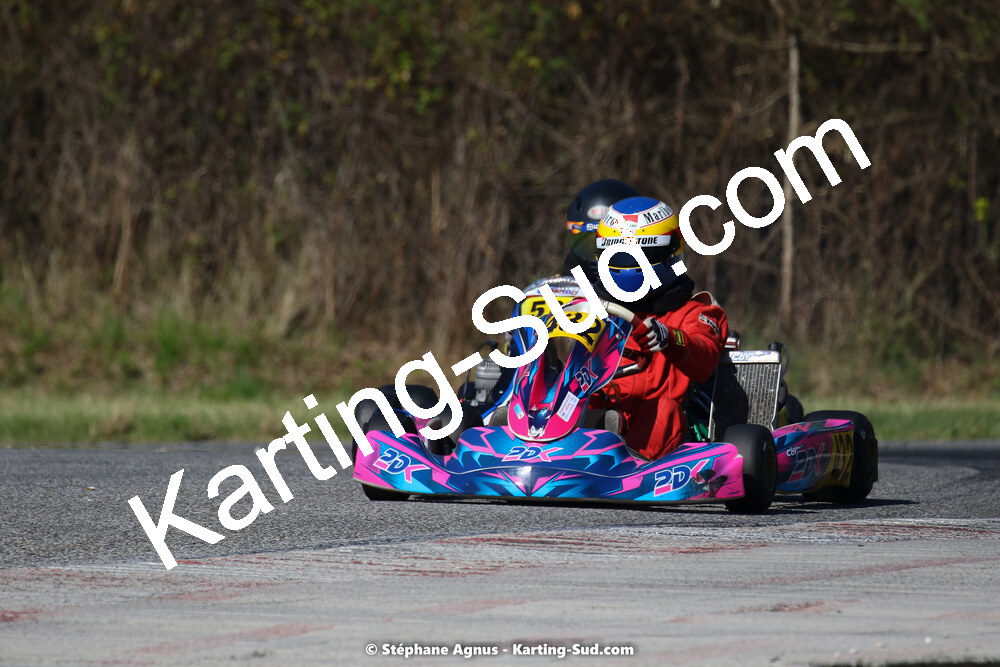 16 & 17/04/2022 : 3ème manche du Championnat du Sud 2022 au circuit d’Aigues-Vives (photos Stéphane Agnus) 2022 — karting