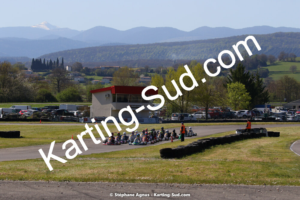 16 & 17/04/2022 : 3ème manche du Championnat du Sud 2022 au circuit d’Aigues-Vives (photos Stéphane Agnus) 2022 — karting