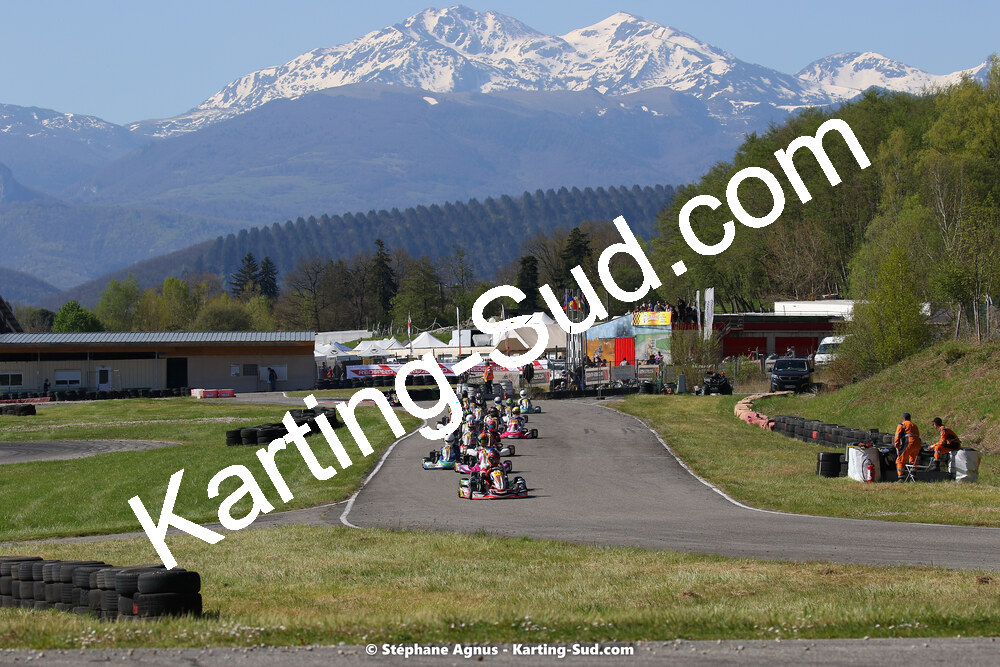 16 & 17/04/2022 : 3ème manche du Championnat du Sud 2022 au circuit d’Aigues-Vives (photos Stéphane Agnus) 2022 — karting