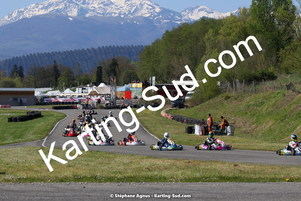 16 & 17/04/2022 : 3ème manche du Championnat du Sud 2022 au circuit d’Aigues-Vives (photos Stéphane Agnus) 2022 — karting