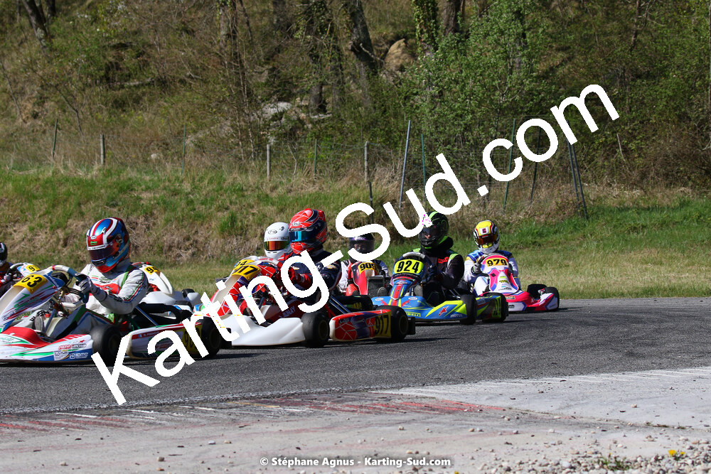 16 & 17/04/2022 : 3ème manche du Championnat du Sud 2022 au circuit d’Aigues-Vives (photos Stéphane Agnus) 2022 — karting