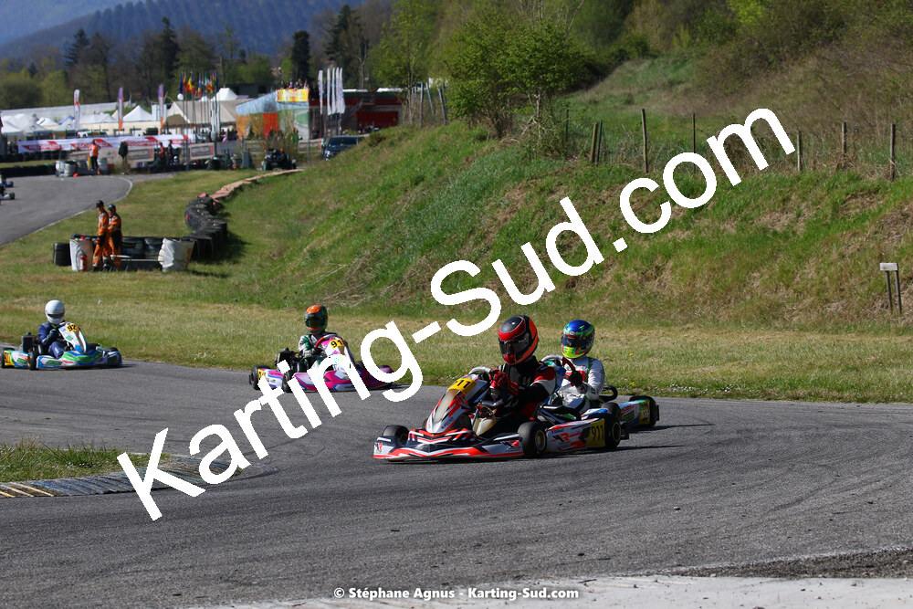 16 & 17/04/2022 : 3ème manche du Championnat du Sud 2022 au circuit d’Aigues-Vives (photos Stéphane Agnus) 2022 — karting