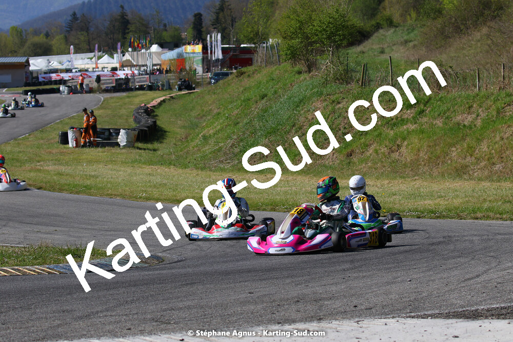 16 & 17/04/2022 : 3ème manche du Championnat du Sud 2022 au circuit d’Aigues-Vives (photos Stéphane Agnus) 2022 — karting