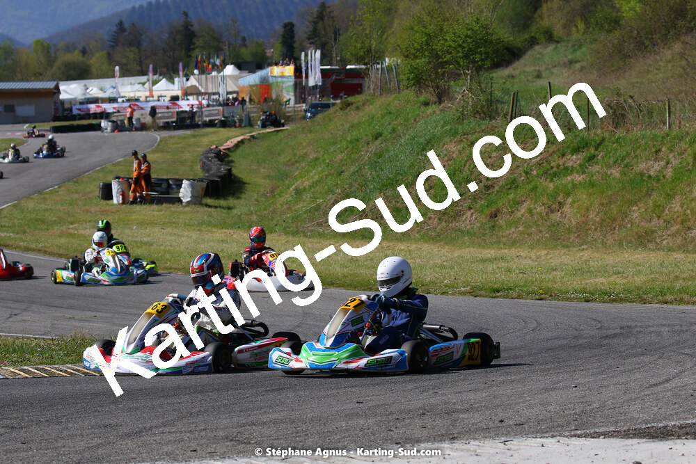 16 & 17/04/2022 : 3ème manche du Championnat du Sud 2022 au circuit d’Aigues-Vives (photos Stéphane Agnus) 2022 — karting