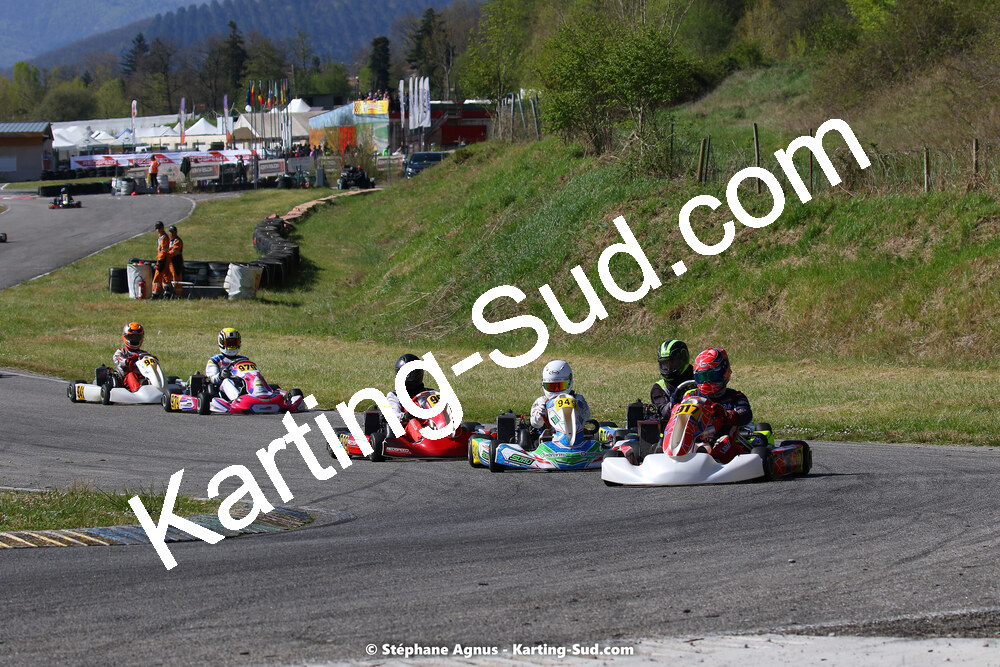 16 & 17/04/2022 : 3ème manche du Championnat du Sud 2022 au circuit d’Aigues-Vives (photos Stéphane Agnus) 2022 — karting