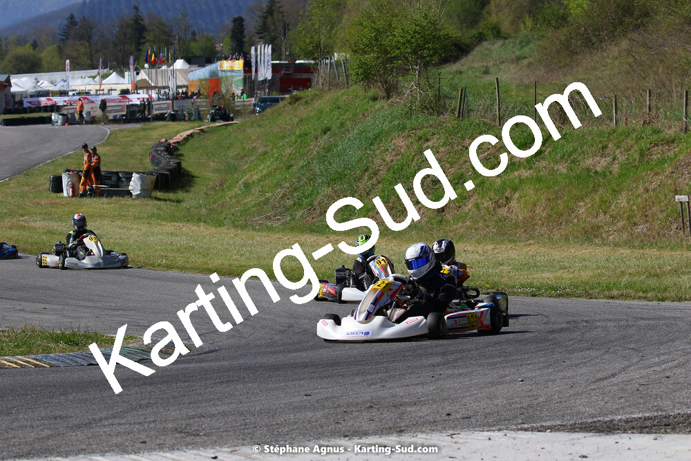 16 & 17/04/2022 : 3ème manche du Championnat du Sud 2022 au circuit d’Aigues-Vives (photos Stéphane Agnus) 2022 — karting