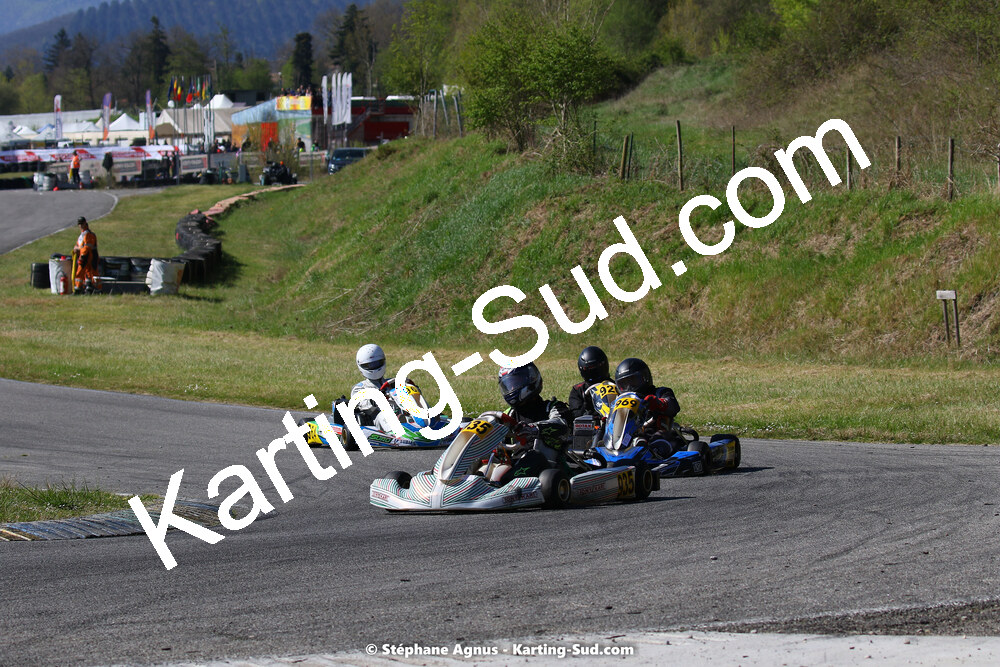 16 & 17/04/2022 : 3ème manche du Championnat du Sud 2022 au circuit d’Aigues-Vives (photos Stéphane Agnus) 2022 — karting