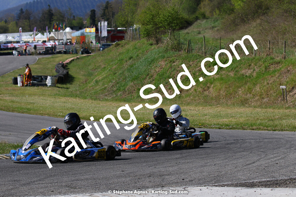 16 & 17/04/2022 : 3ème manche du Championnat du Sud 2022 au circuit d’Aigues-Vives (photos Stéphane Agnus) 2022 — karting