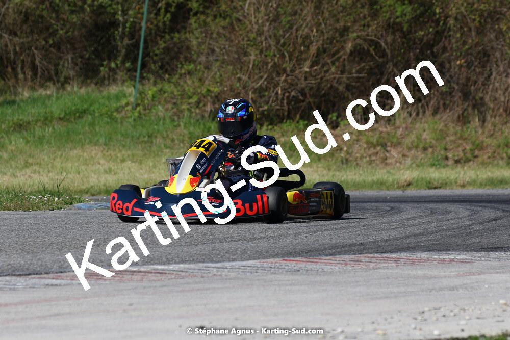 16 & 17/04/2022 : 3ème manche du Championnat du Sud 2022 au circuit d’Aigues-Vives (photos Stéphane Agnus) 2022 — karting