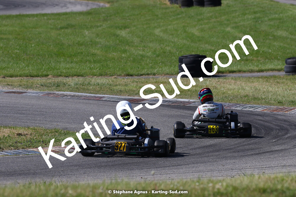16 & 17/04/2022 : 3ème manche du Championnat du Sud 2022 au circuit d’Aigues-Vives (photos Stéphane Agnus) 2022 — karting