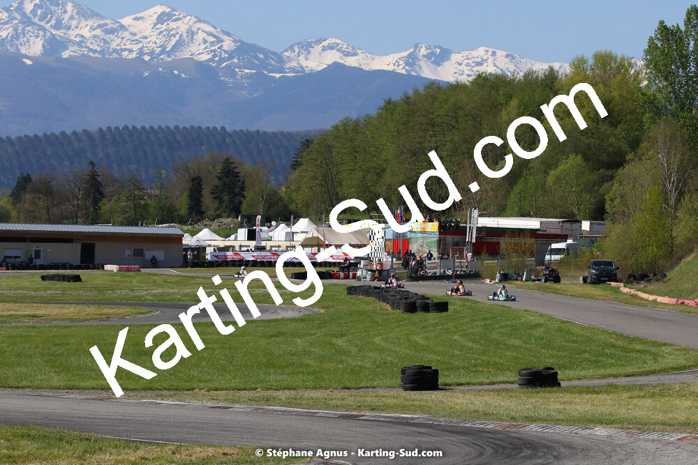 16 & 17/04/2022 : 3ème manche du Championnat du Sud 2022 au circuit d’Aigues-Vives (photos Stéphane Agnus) 2022 — karting