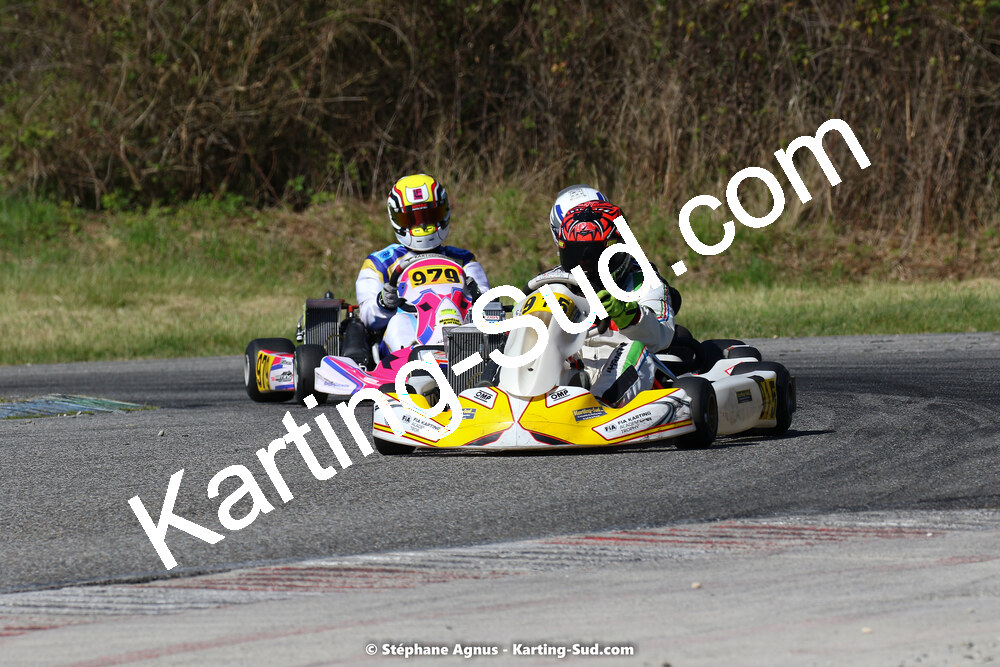 16 & 17/04/2022 : 3ème manche du Championnat du Sud 2022 au circuit d’Aigues-Vives (photos Stéphane Agnus) 2022 — karting