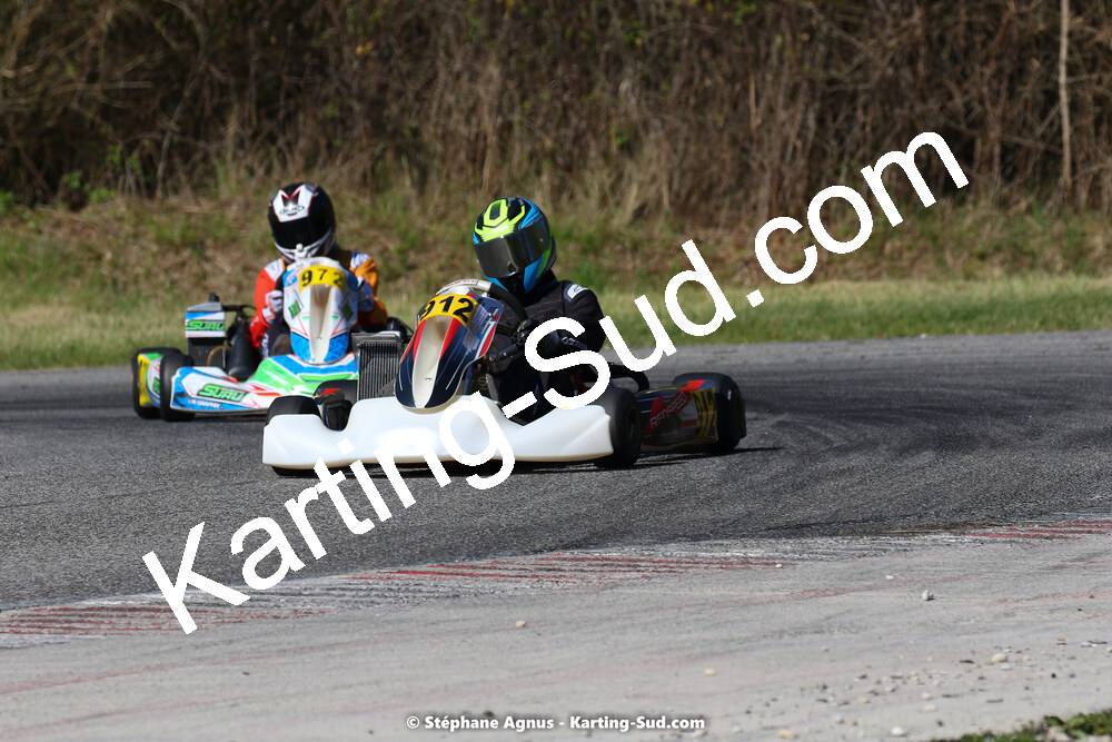 16 & 17/04/2022 : 3ème manche du Championnat du Sud 2022 au circuit d’Aigues-Vives (photos Stéphane Agnus) 2022 — karting