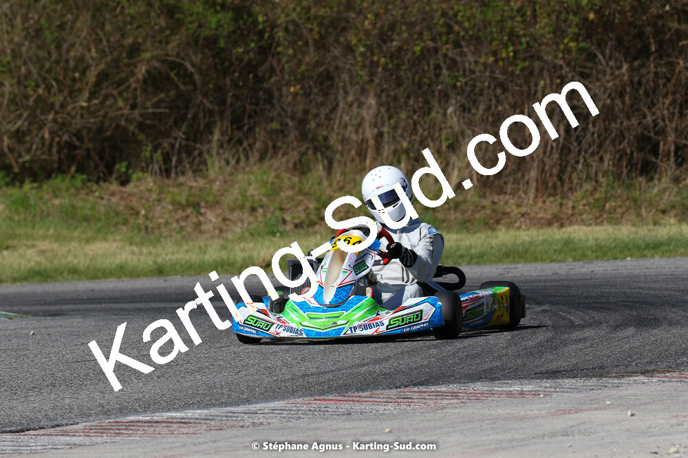 16 & 17/04/2022 : 3ème manche du Championnat du Sud 2022 au circuit d’Aigues-Vives (photos Stéphane Agnus) 2022 — karting