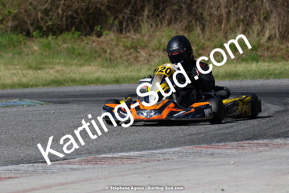 16 & 17/04/2022 : 3ème manche du Championnat du Sud 2022 au circuit d’Aigues-Vives (photos Stéphane Agnus) 2022 — karting