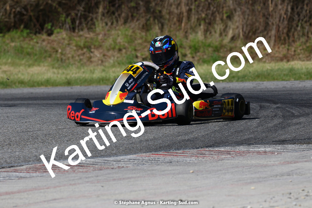 16 & 17/04/2022 : 3ème manche du Championnat du Sud 2022 au circuit d’Aigues-Vives (photos Stéphane Agnus) 2022 — karting